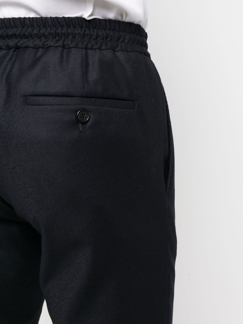 drawstring-waist trousers - 5