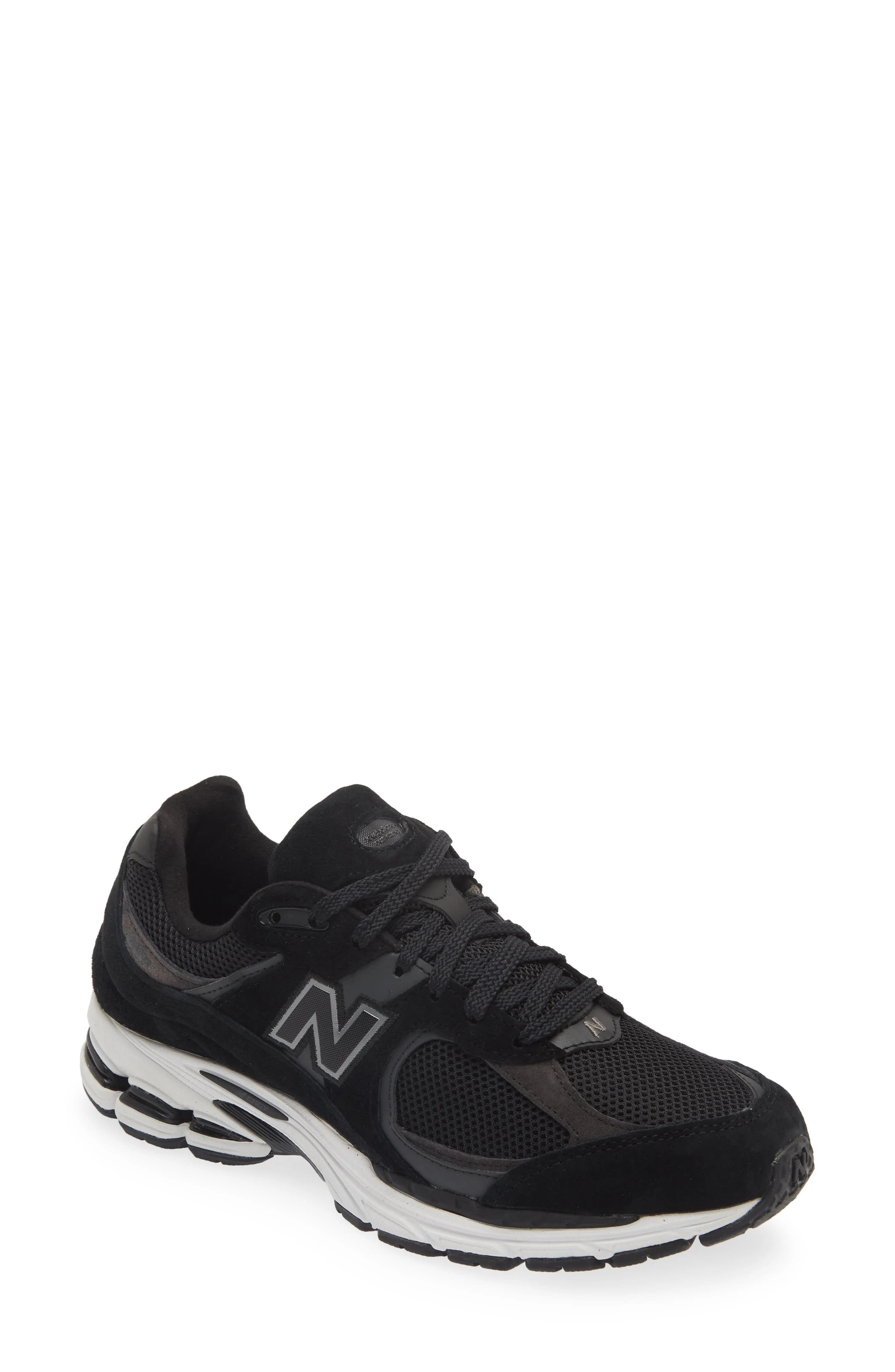 New Balance 2002R Sneaker in Black/Gunmetal/White at Nordstrom - 1
