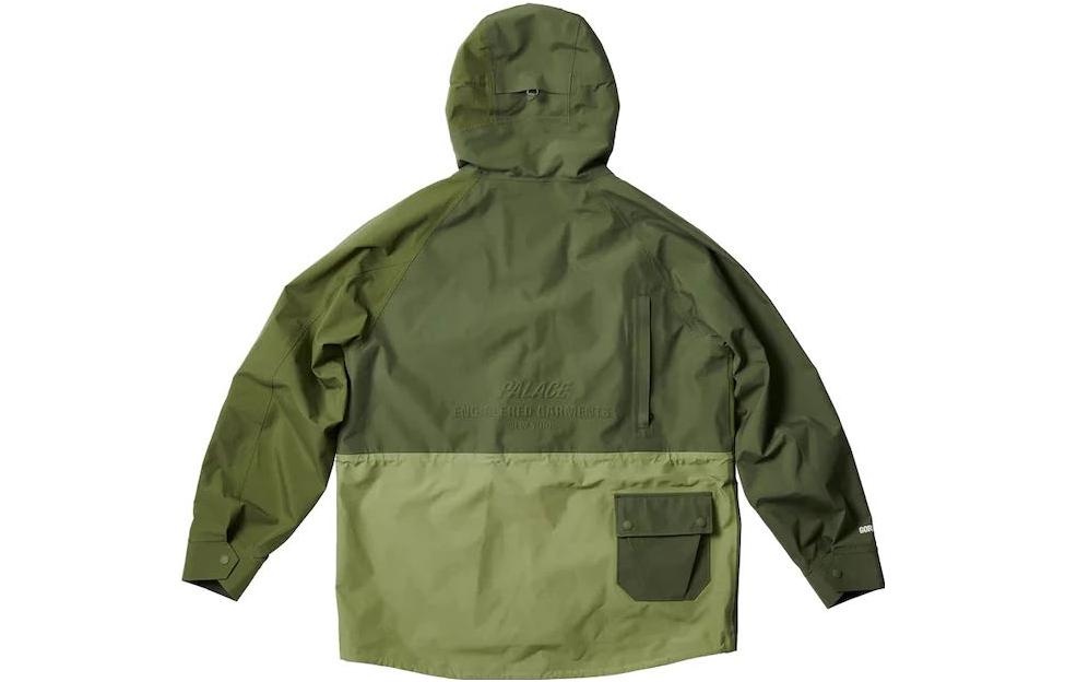 Palace x Engineered Garments GORE-TEX Field Parka 'Olive' P23JK157 - 2