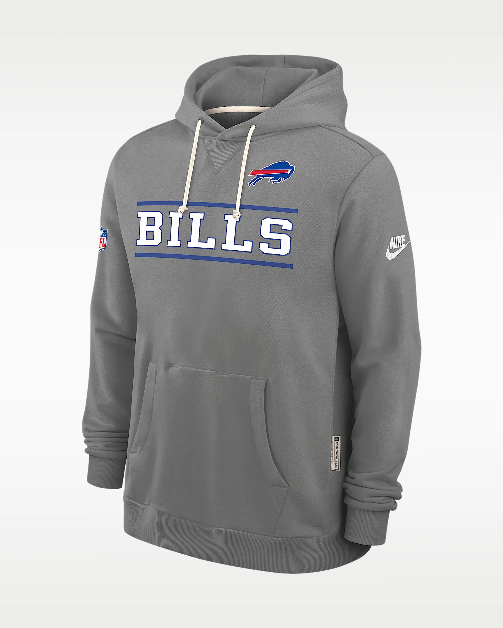 Buffalo Bills Alt Standard Issue Men's Nike Dri-FIT NFL Pullover Hoodie - 1