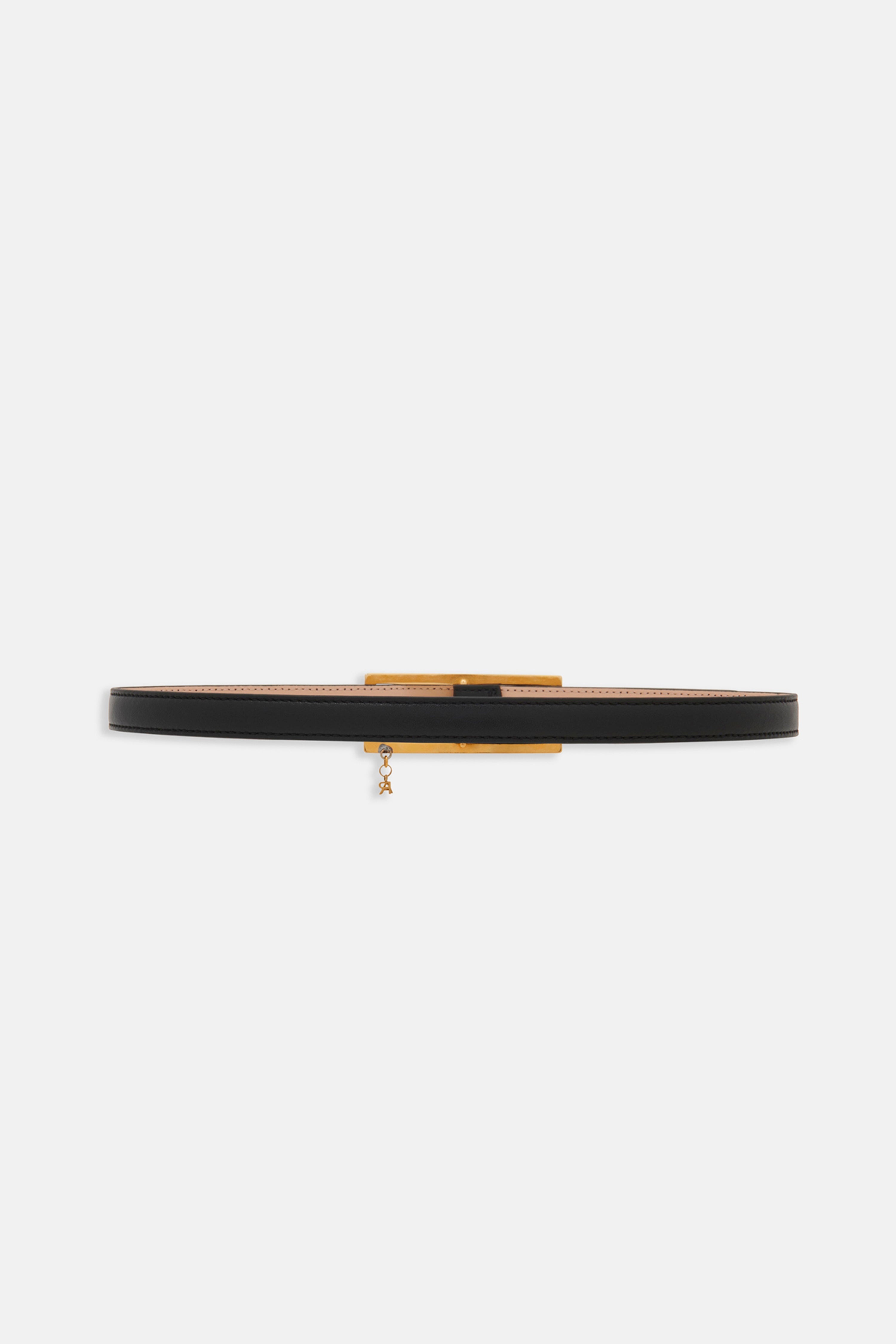 SLIM LEATHER BELT - 2
