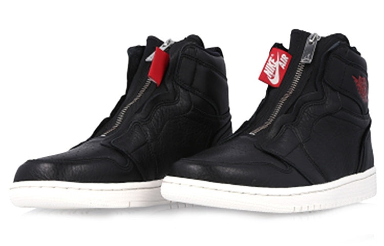 (WMNS) Air Jordan 1 Retro High Zip 'Black Gym Red Phantom' AT0575-006 - 3