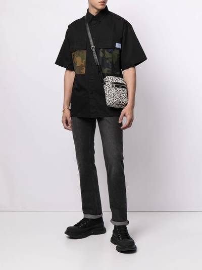 VERSACE JEANS COUTURE slim-cut dark-wash jeans outlook