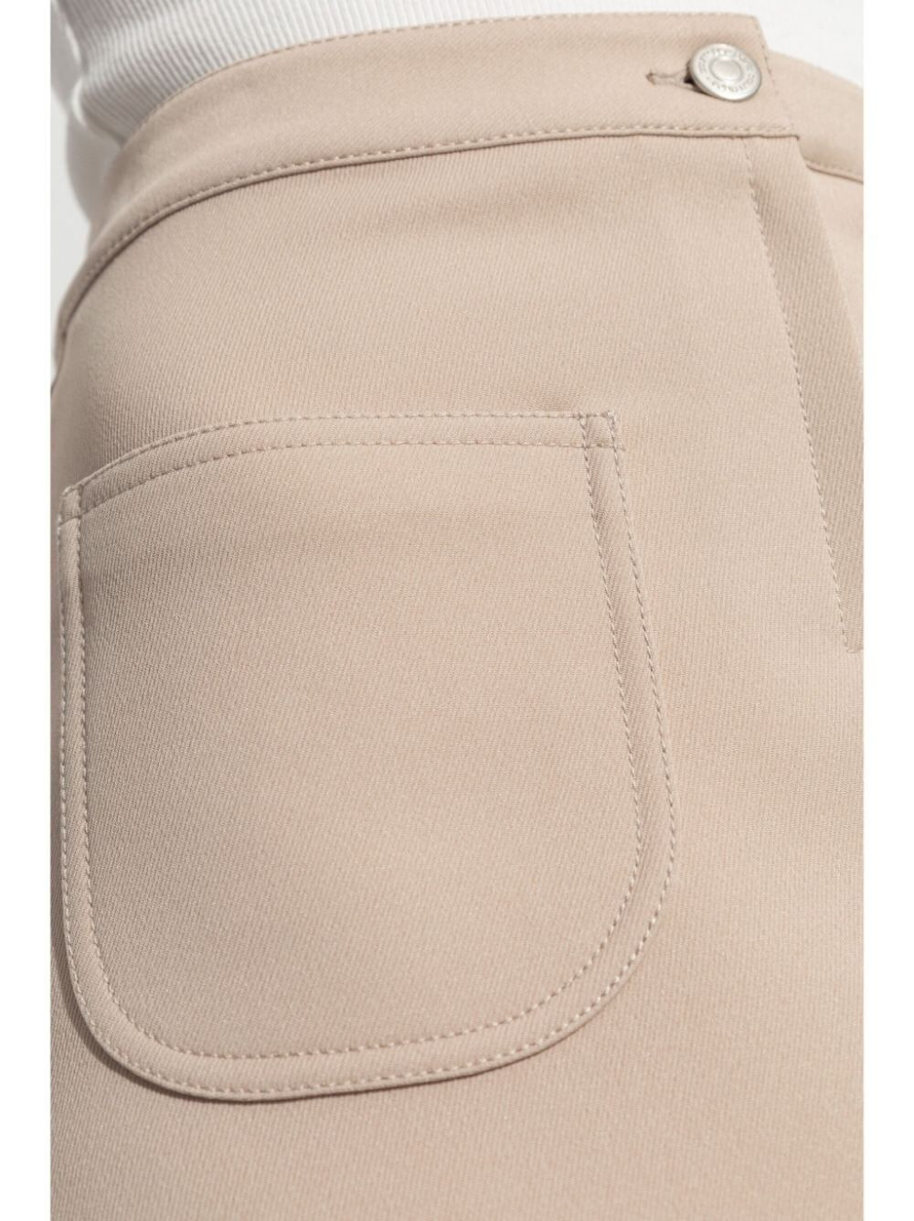 Courreges Women Mini-Skirt 2-Pockets Twill - 5