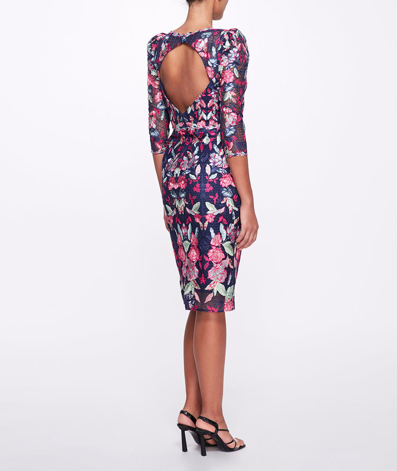 EMBROIDERED TULLE COCKTAIL DRESS 3