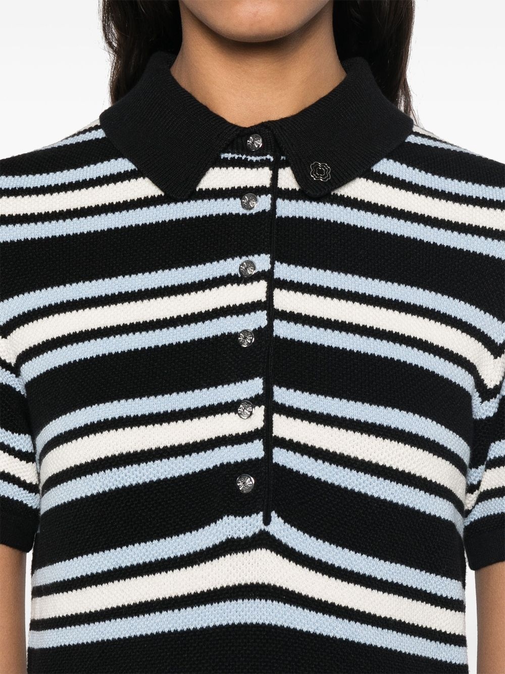 striped mini dress - 5