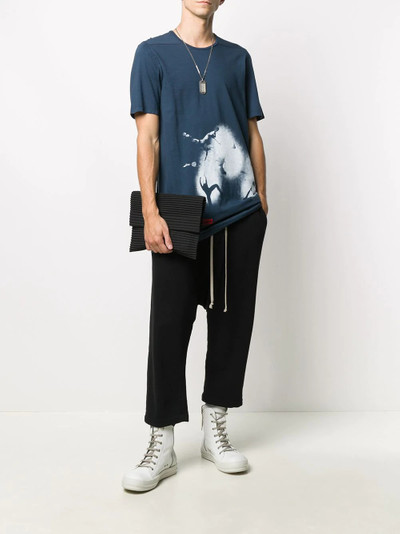 Rick Owens DRKSHDW Level tie-dye print T-shirt outlook