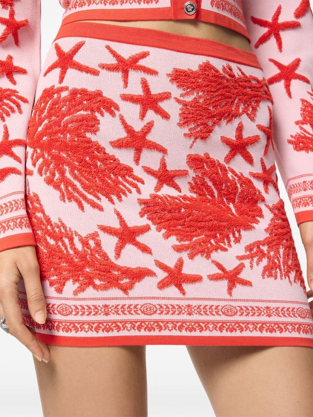 Barocco Sea knitted miniskirt - 4
