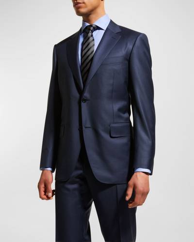 Canali Men's Solid Wool Two-Piece Suit outlook