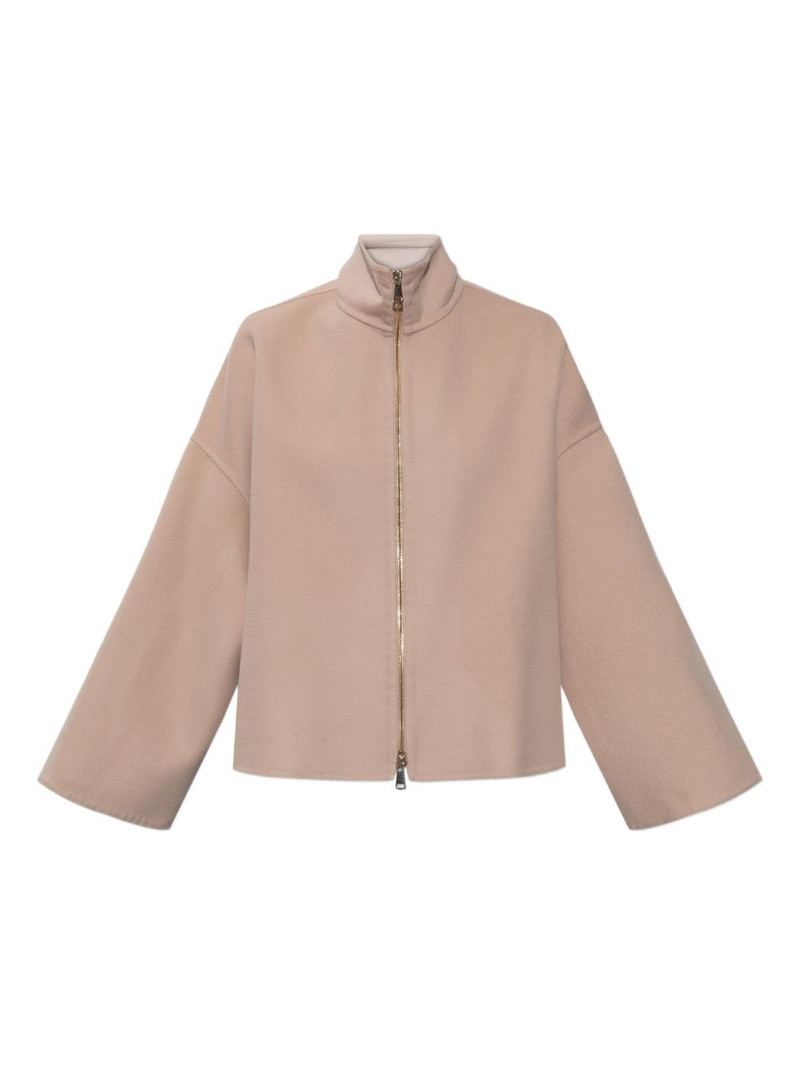 zip funnel-neck jacket 1