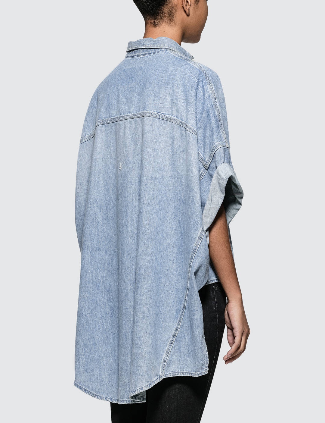 Patti Oversized Short Sleeve Shirt - 3