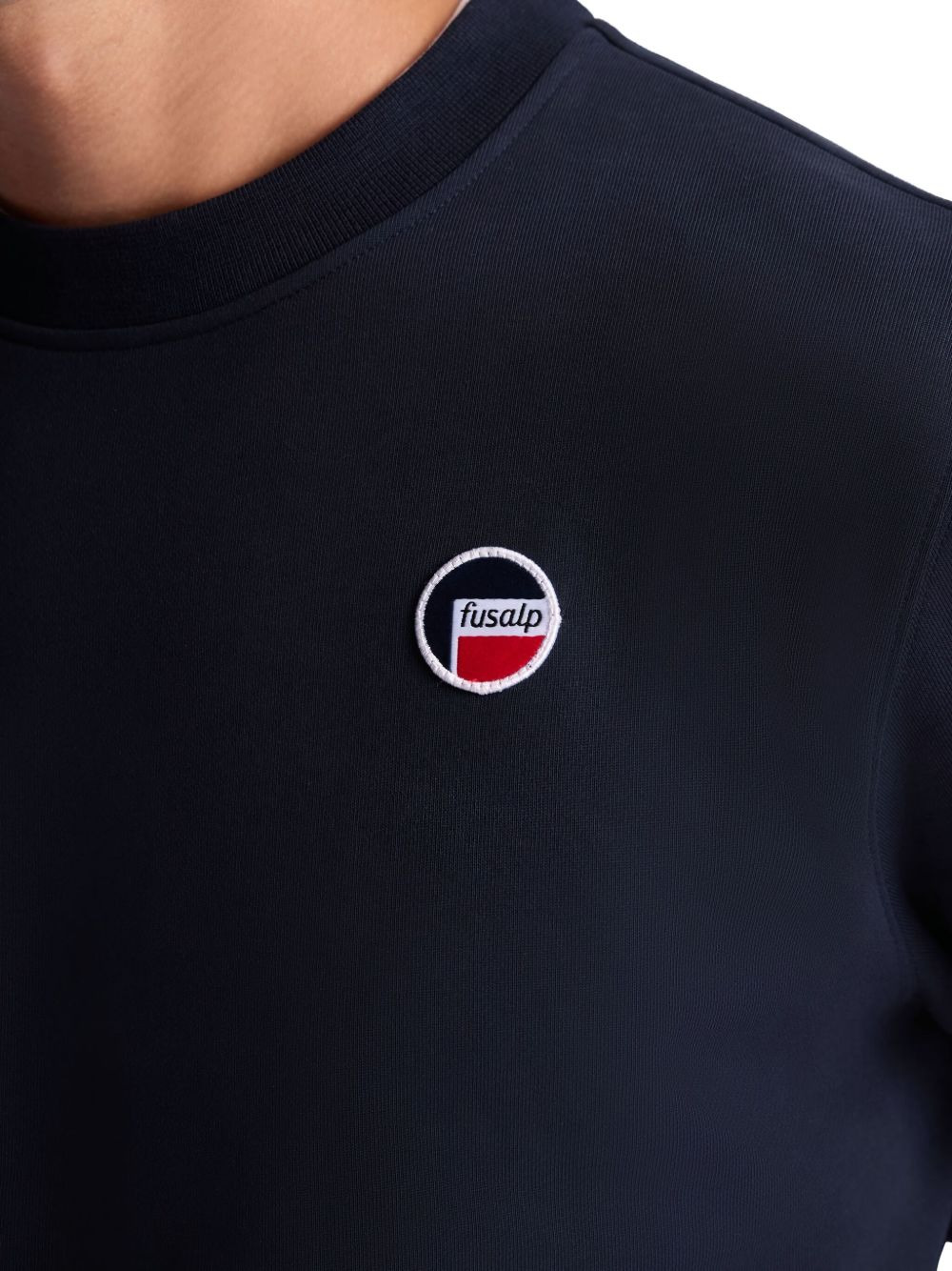 crew-neck logo sweatshirt - 5