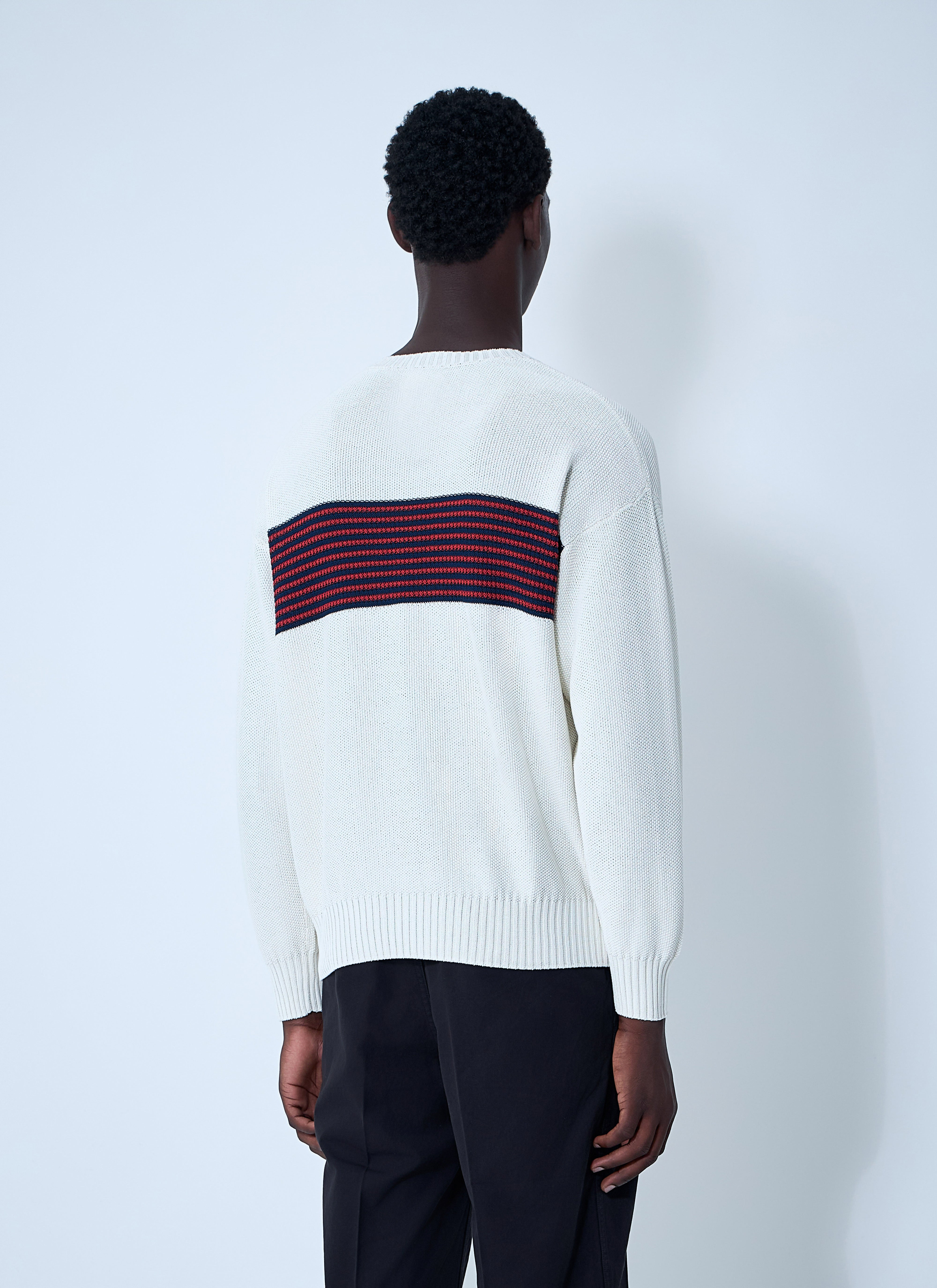 Visvim Men Cotton-And-Silk-Blend Sweater - 4