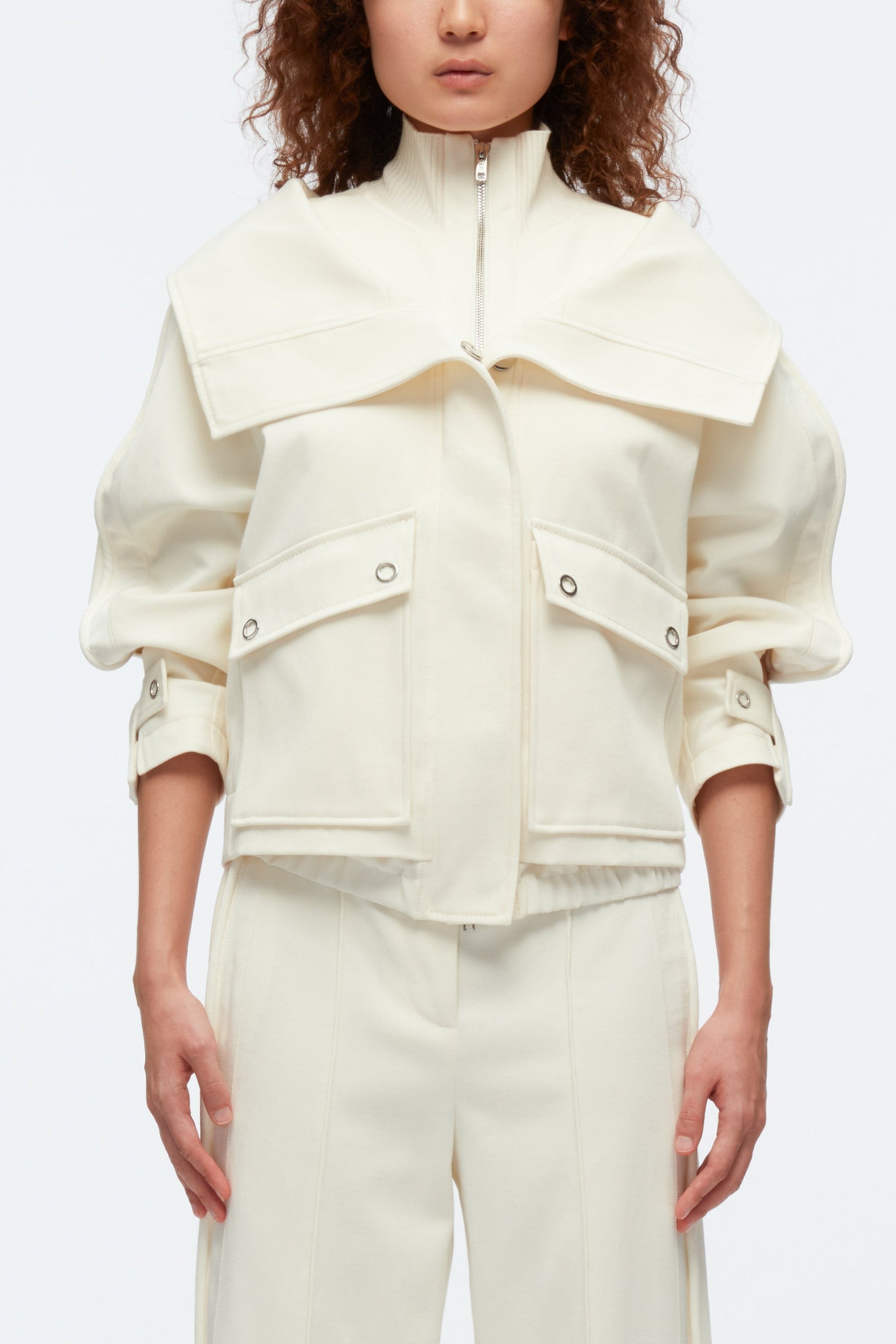 Double Collar Utility Jacket - 2