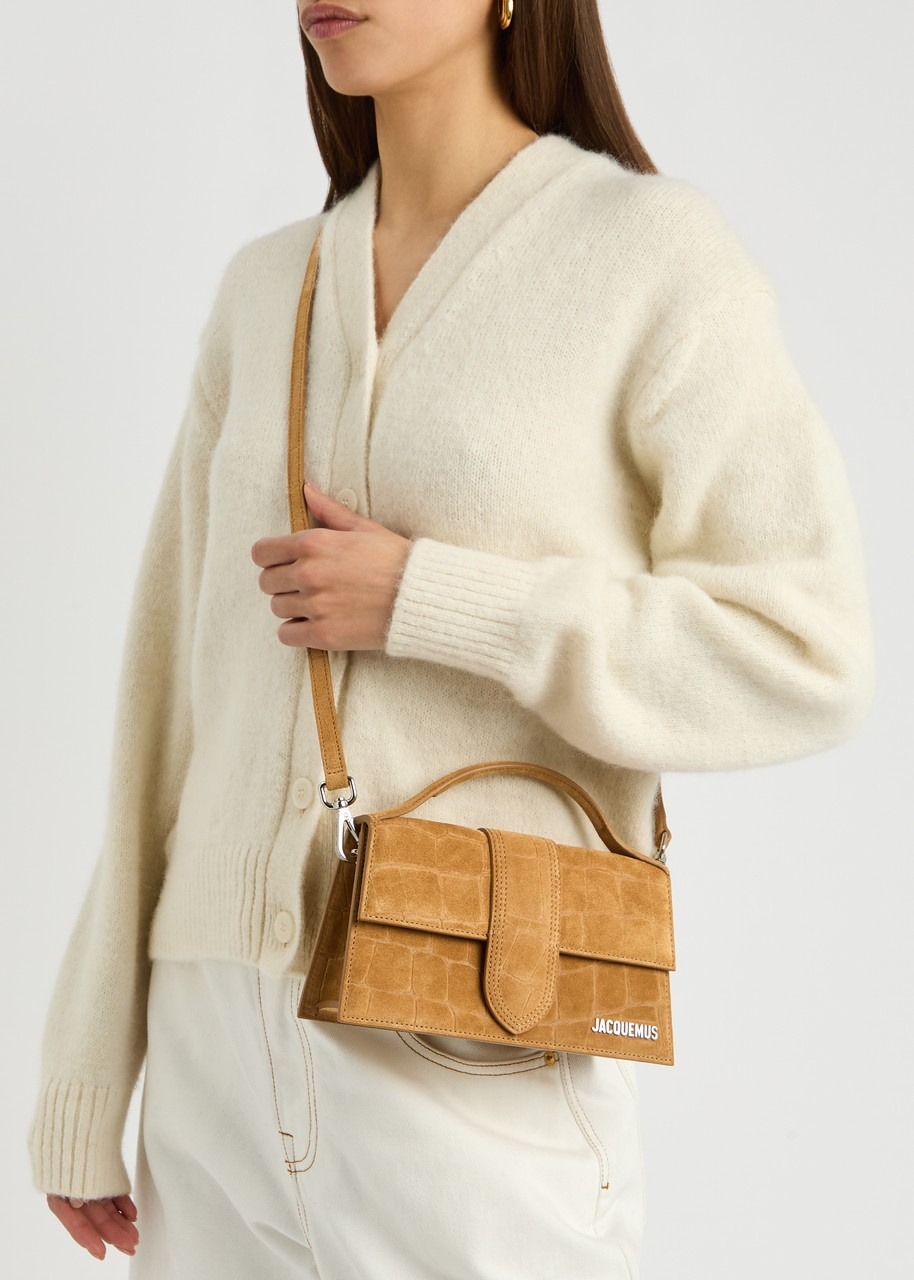Jacquemus Le Grande Bambino Suede top Handle bag - 6