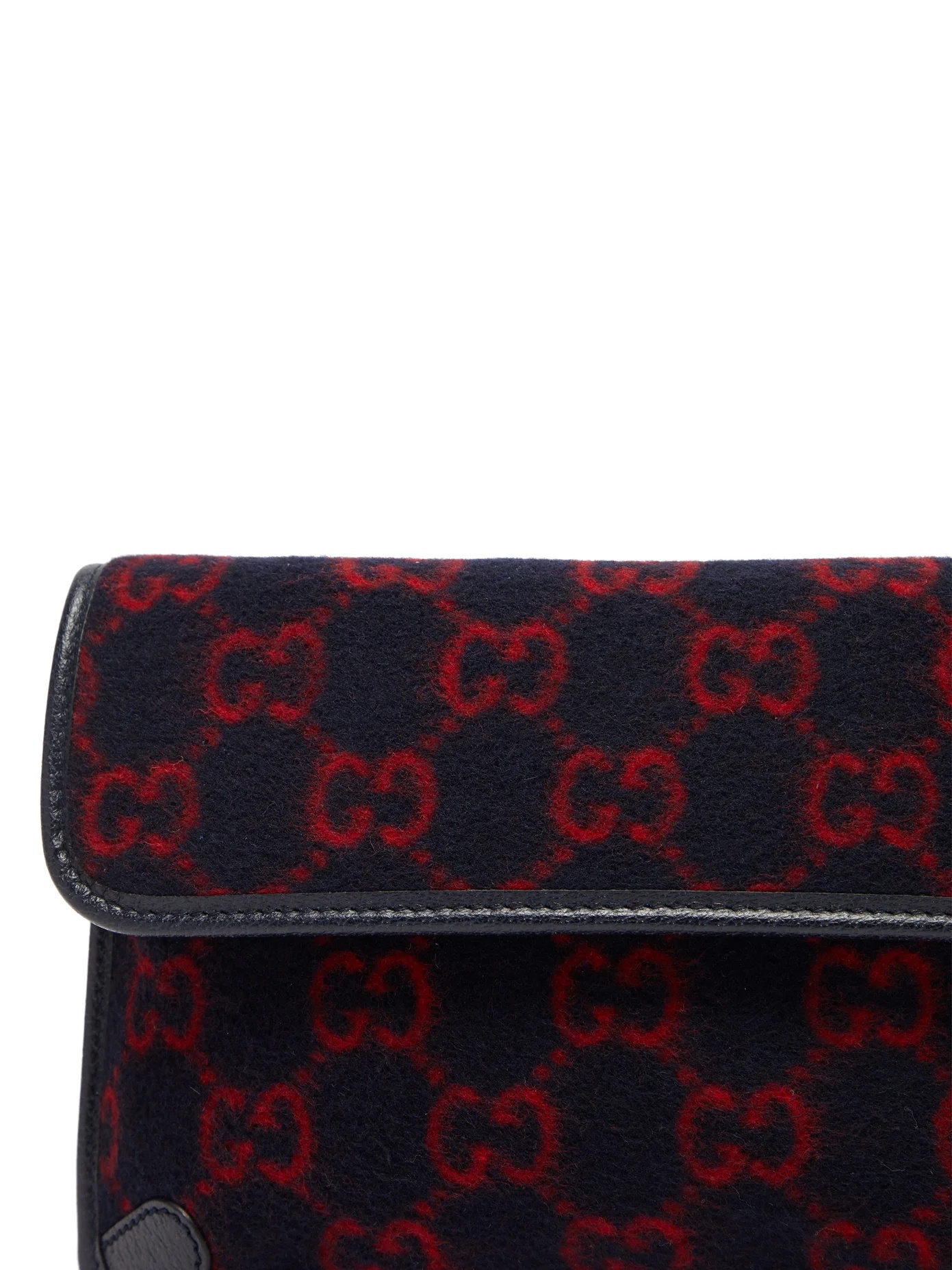 GG monogram wool belt bag - 6