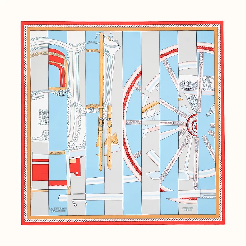 La Berline Bayadere scarf 90 - 1