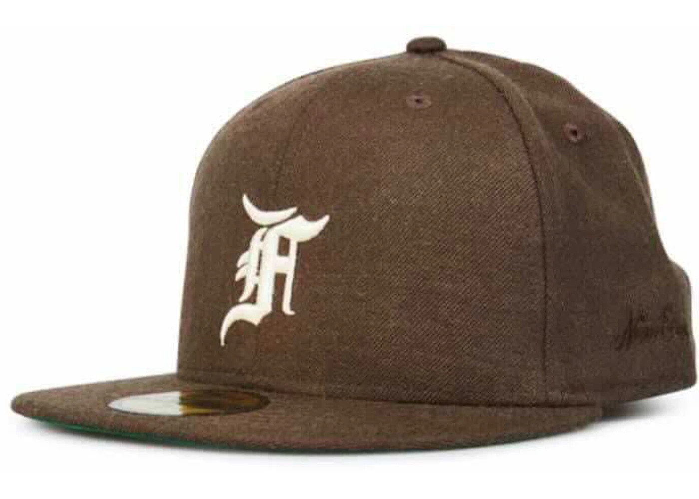 Fear of God Essentials New Era Fitted Cap Brown/White - 1