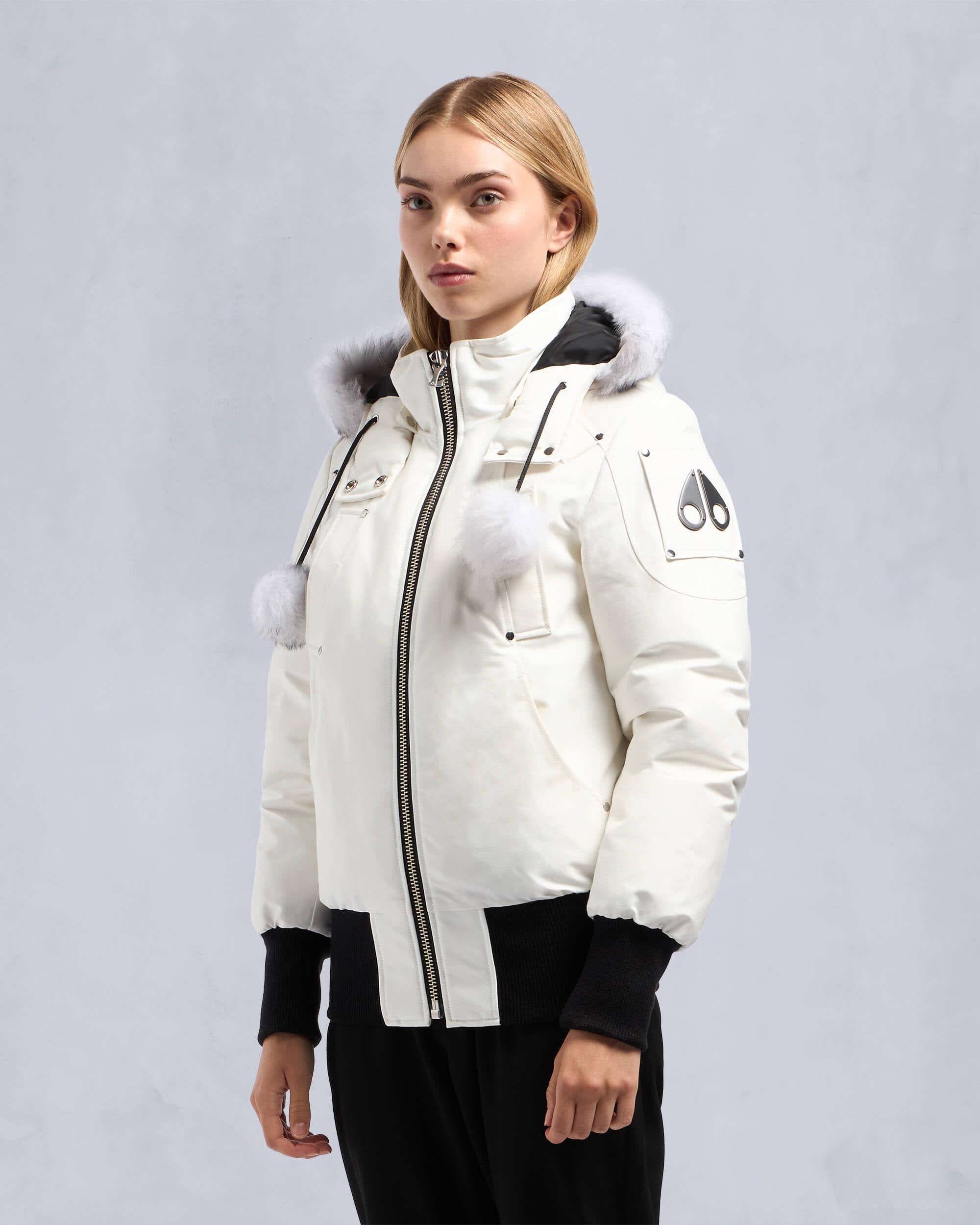 ORGINAL DEBBIE SHEARLING BOMBER JACKET - 3