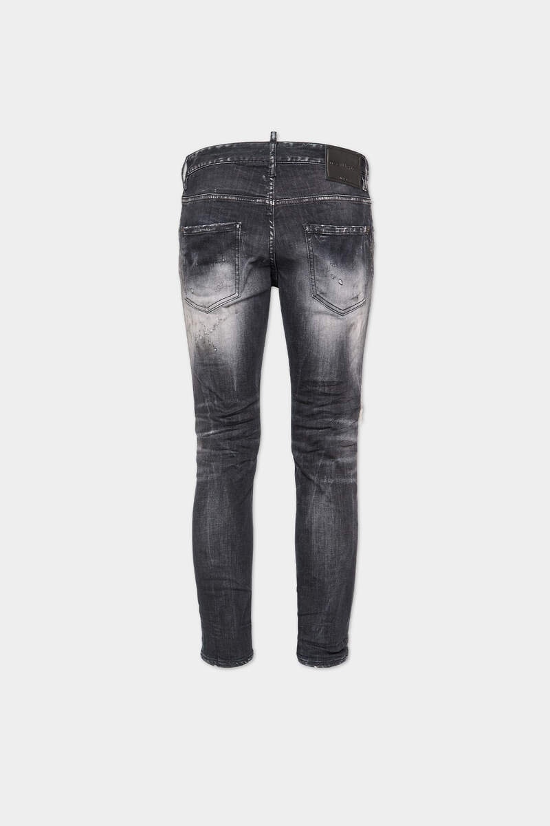 ★Dsquared2★BLACK JET SET WASH SKATER JEANS★ DSQUARED2 BLACK JET SET WASH SKATER JEANS | REVERSIBLE