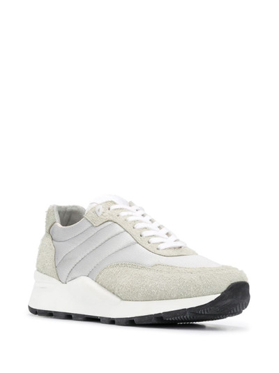 AMI Paris Spring leather-trimmed sneakers outlook