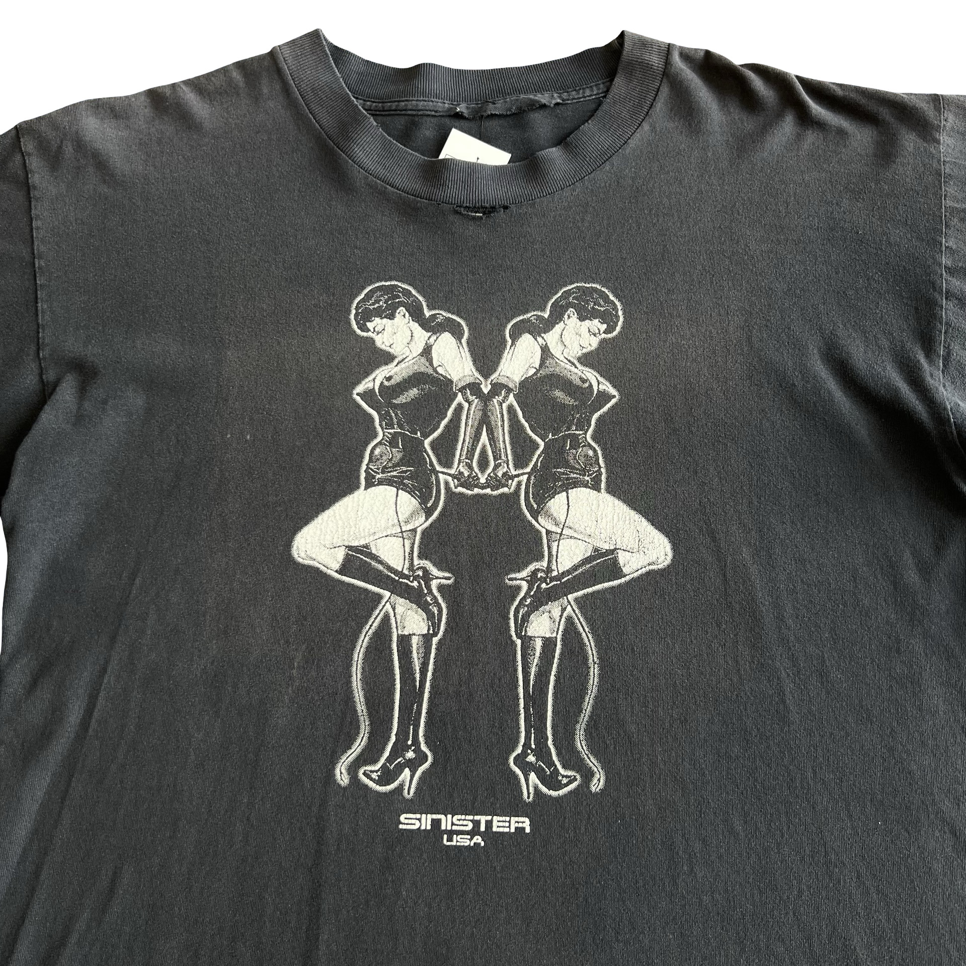Final Blow - Vintage Sinister USA Dominatrix BDSM T-Shirt SZ XL - 4
