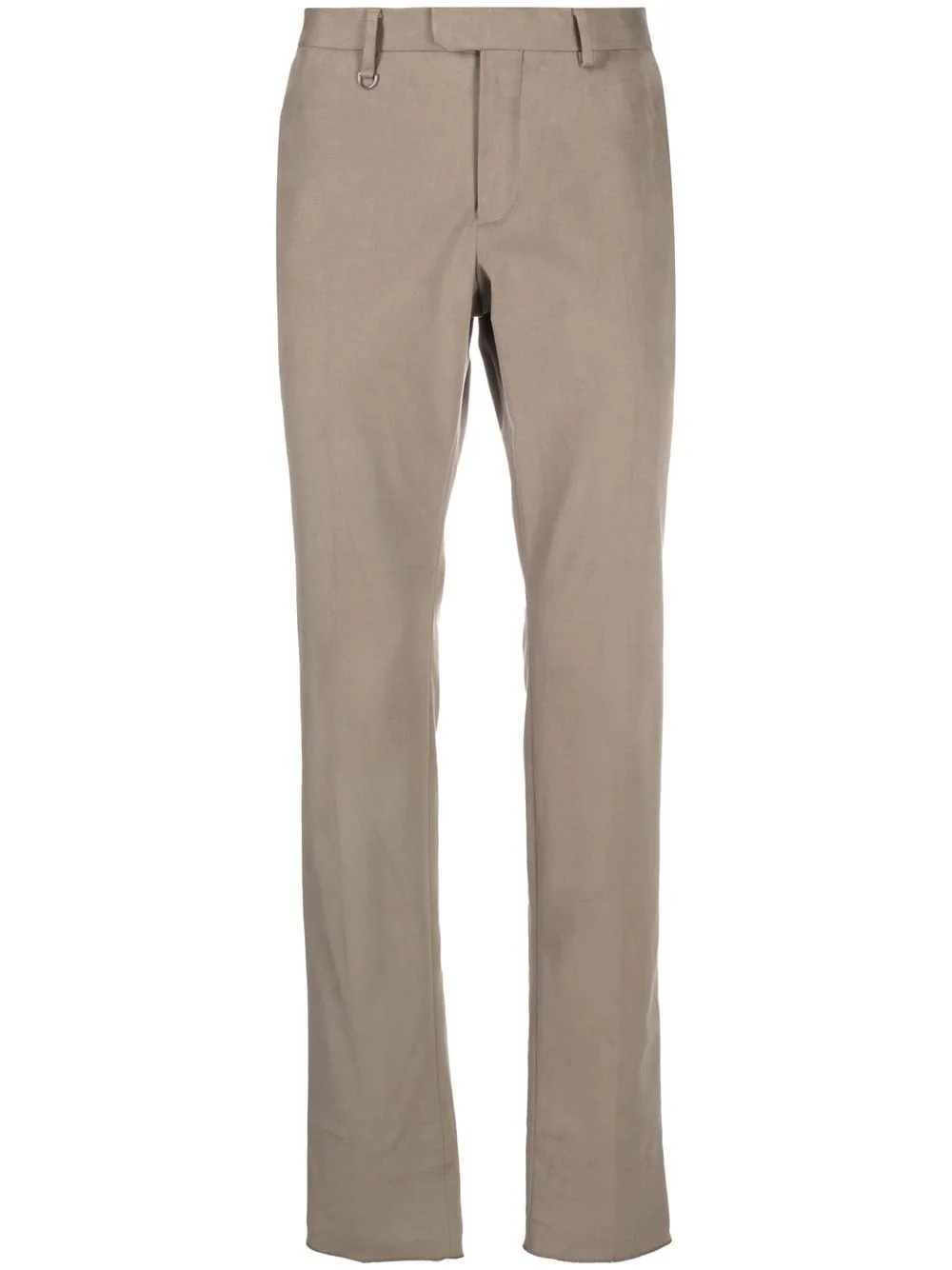 mid-rise slim-fit trousers - 1