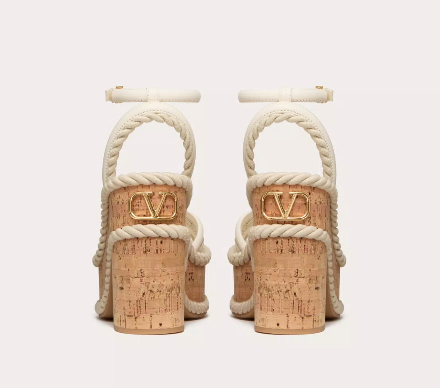 Valentino Vlogo Summerblocks Wedge Sandals - 3