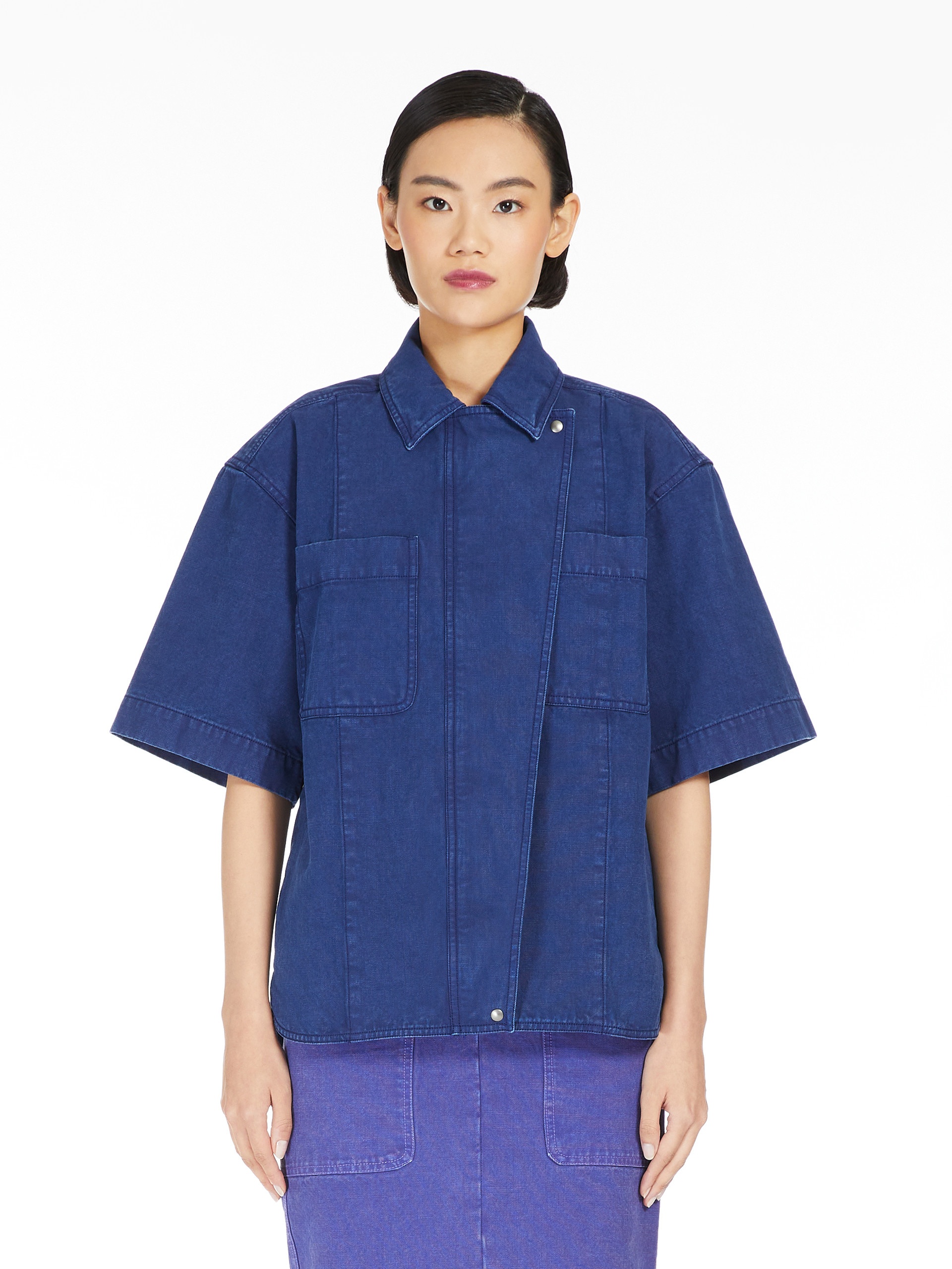 GABRIEL Canvas oversized shirt - 3