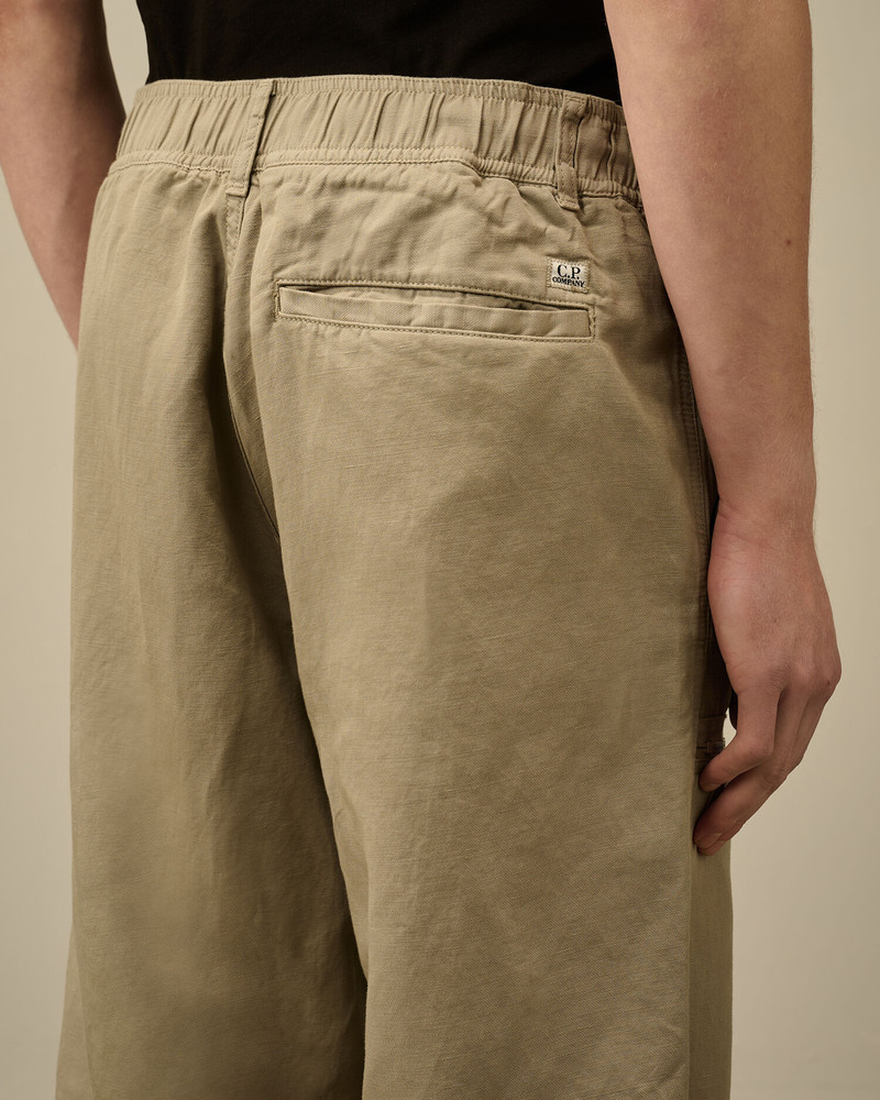 Cotton/Linen Cargo Pants 6