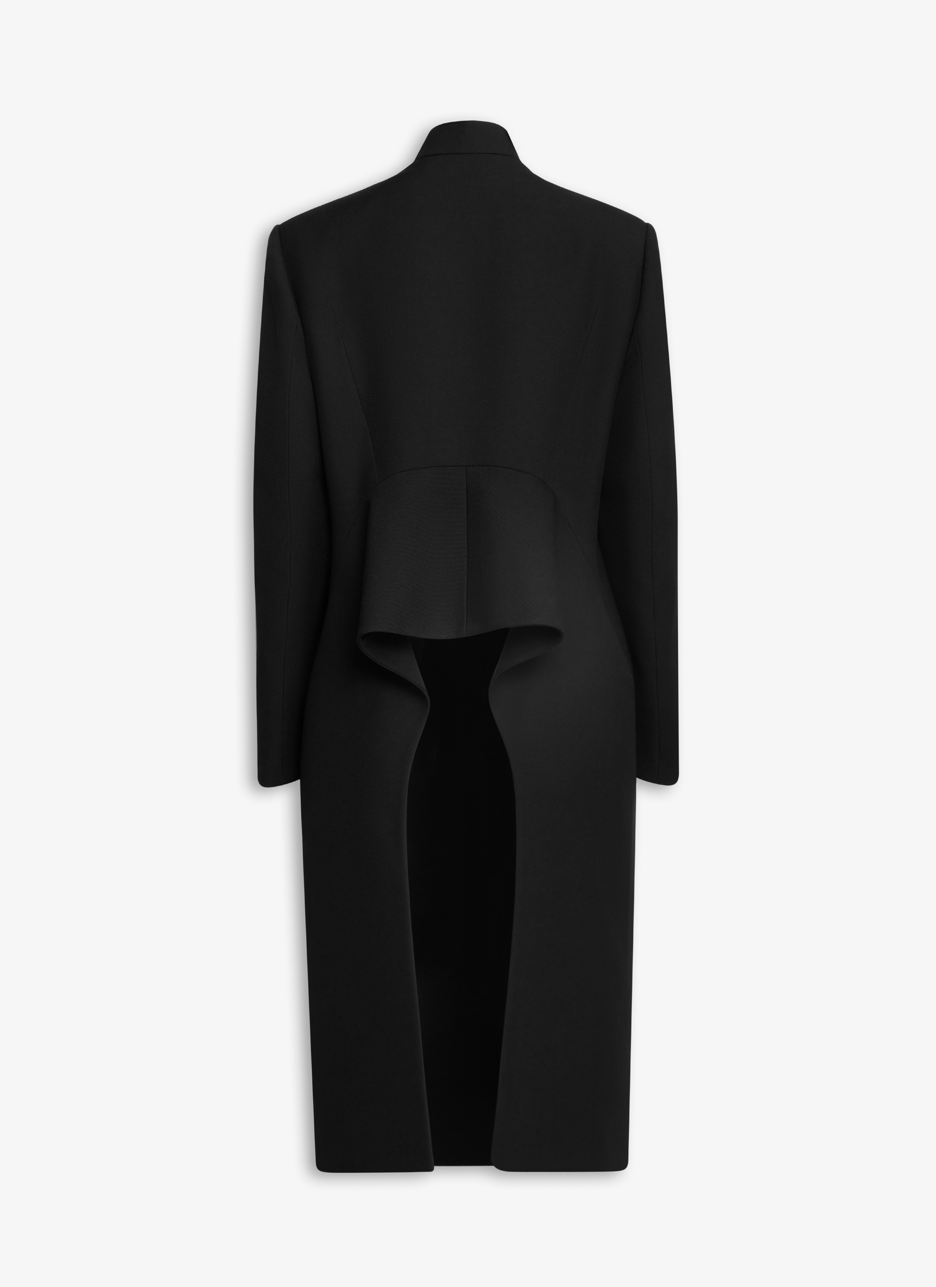 WOOL LARGE COAT - 2