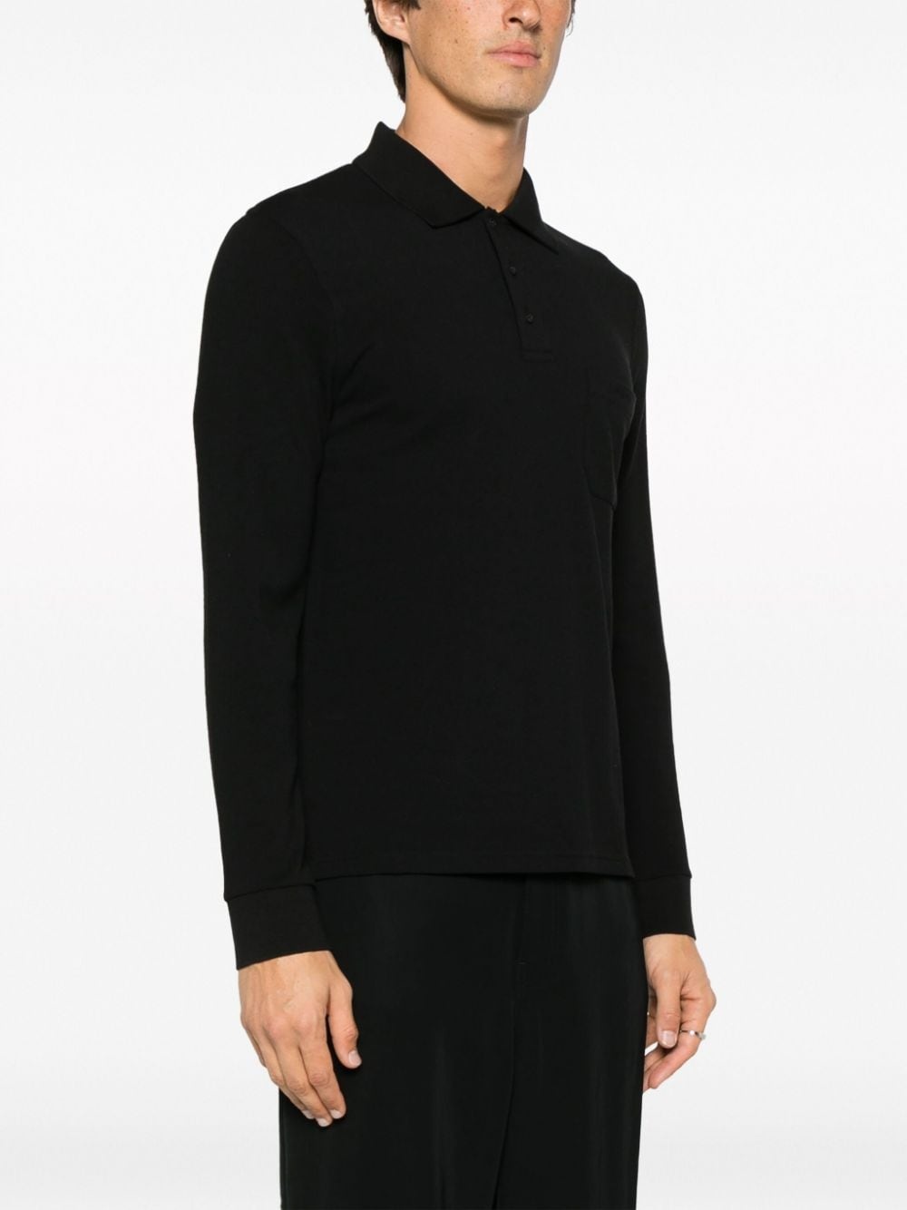 logo-embroidered polo shirt - 5