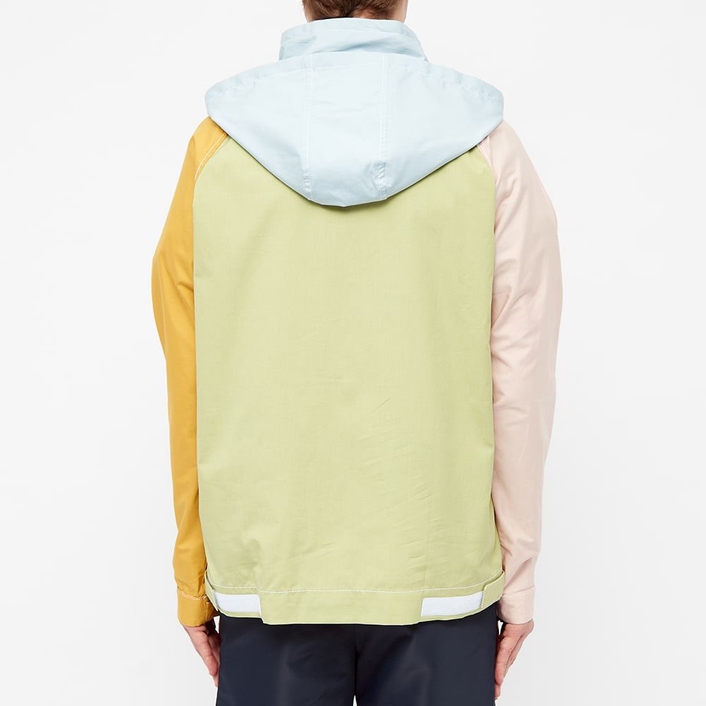 Comme des Garcons SHIRT Colour Block Half Zip Jacket - 5