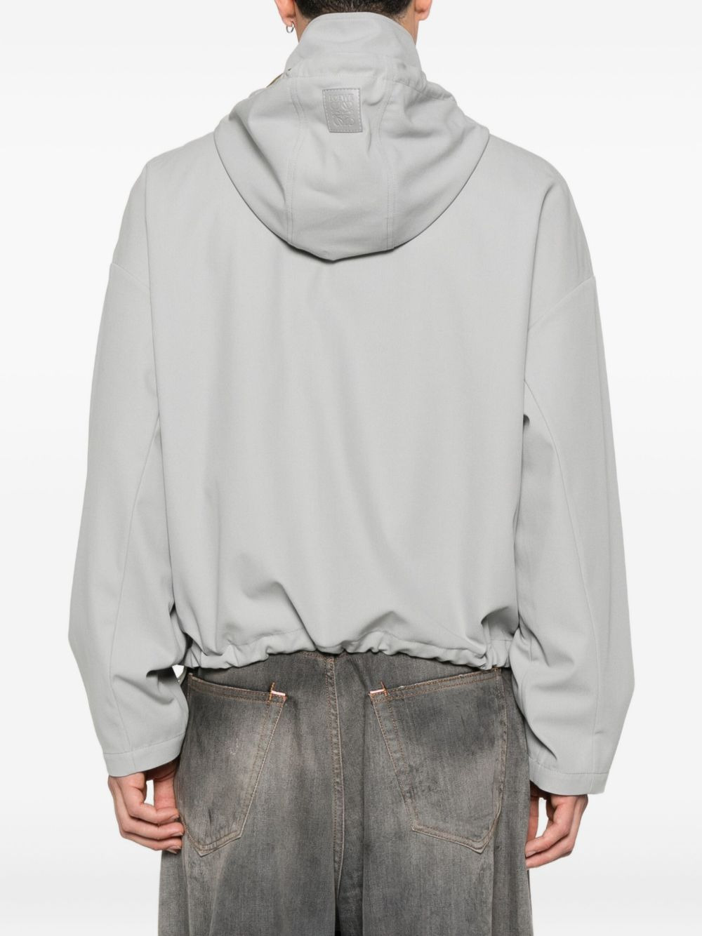 hooded cotton jacket - 4