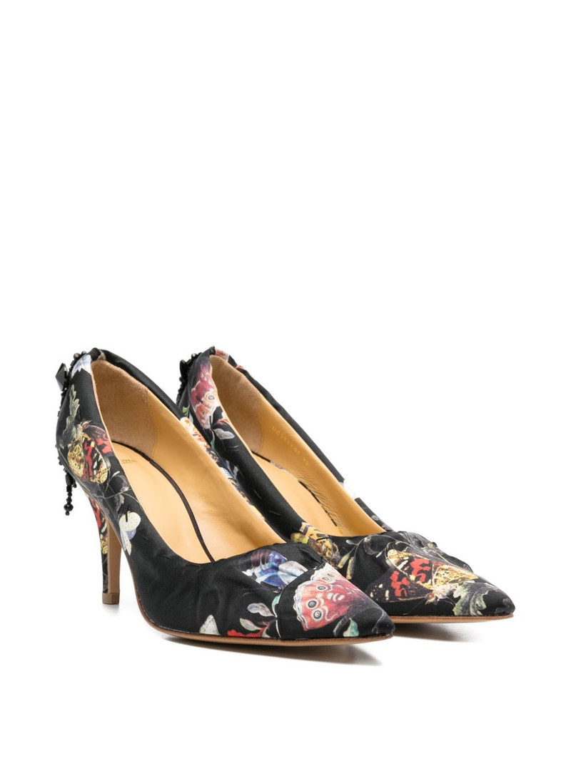 UNDERCOVER beaded-embellishment pumps outlook