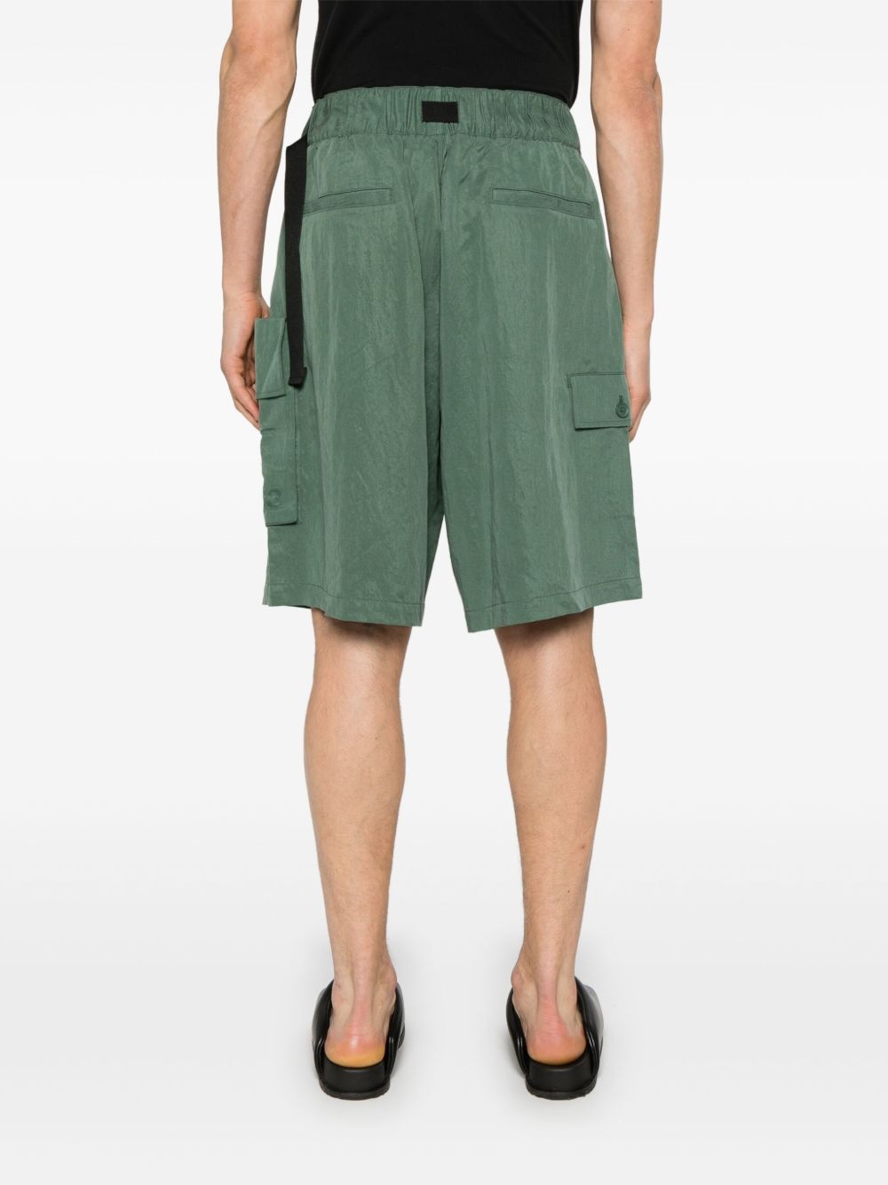 twill cargo shorts - 4