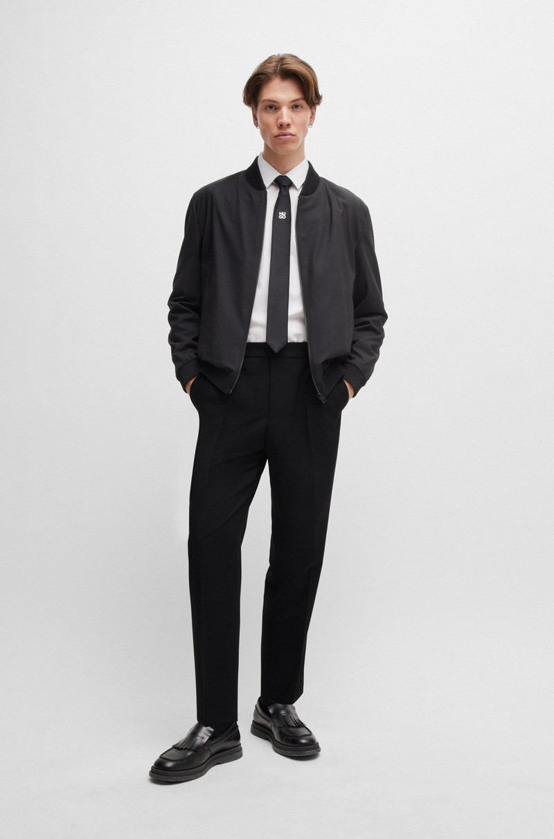 HUGO SLIM-FIT TROUSERS IN PERFORMANCE-STRETCH CLOTH outlook