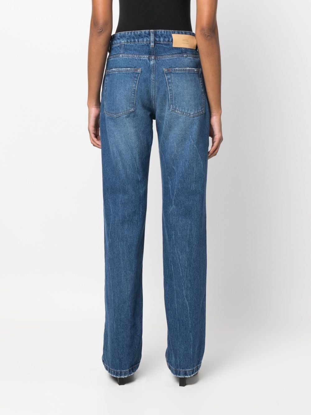 Straight-fit denim jeans - 5