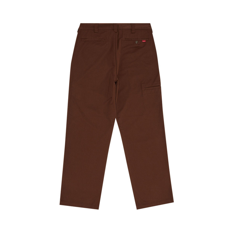 Supreme Supreme Work Pant 'Brown' outlook