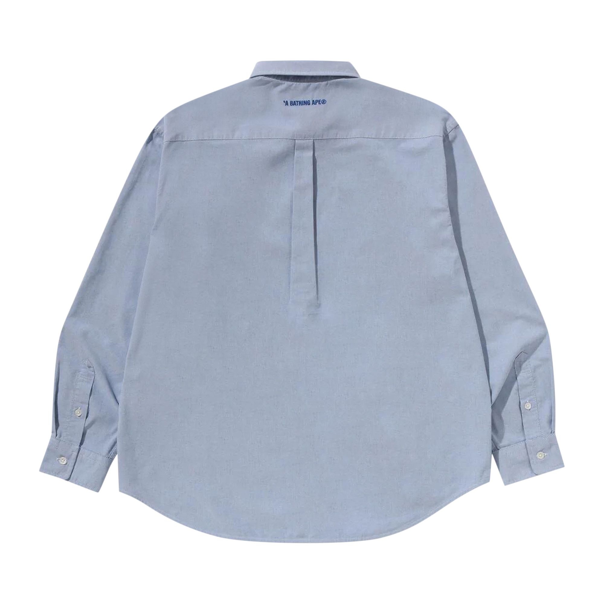 APE HEAD EMBROIDERY OXFORD SHIRT | bape.com