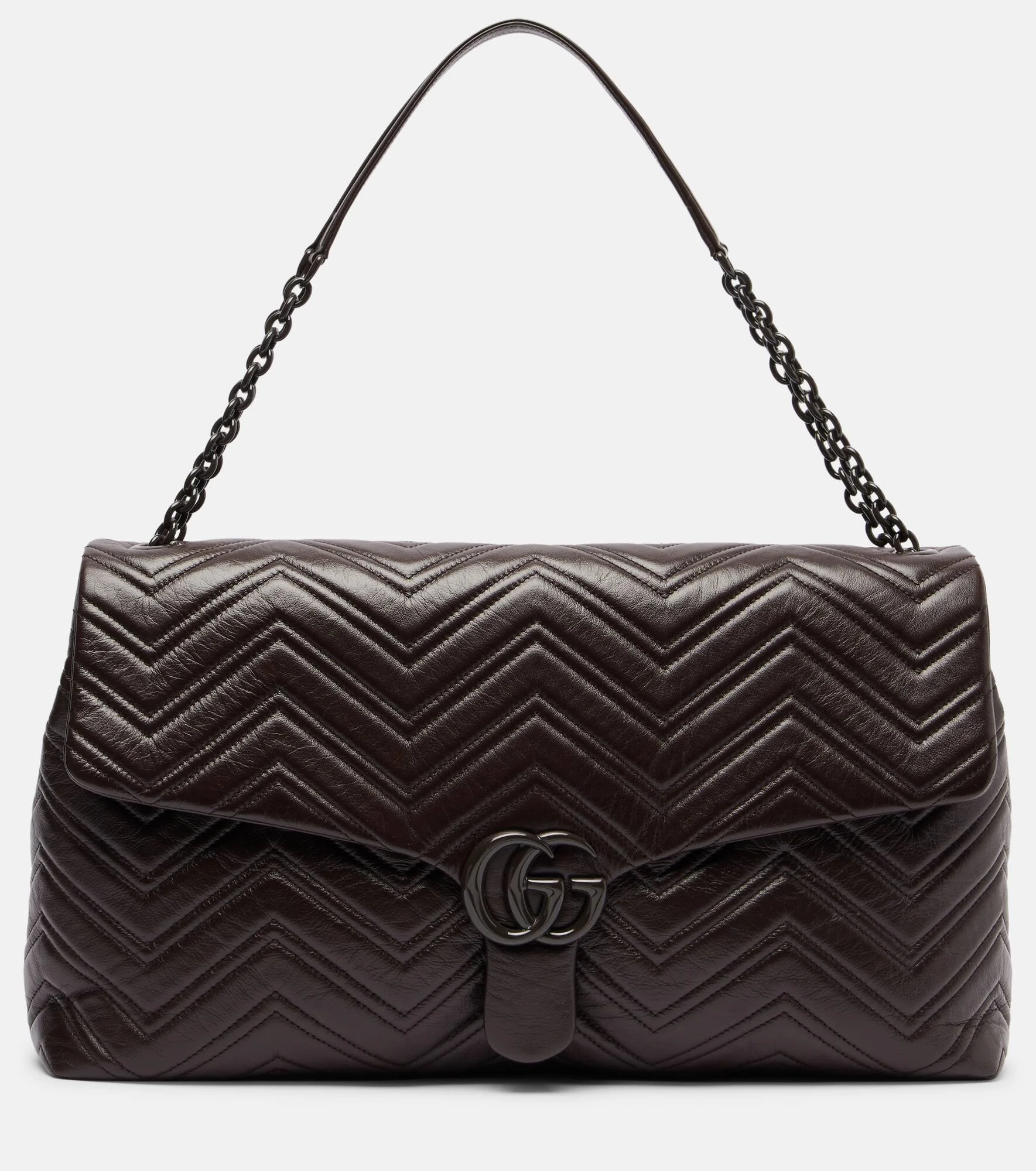 GG Marmont Maxi leather shoulder bag - 1