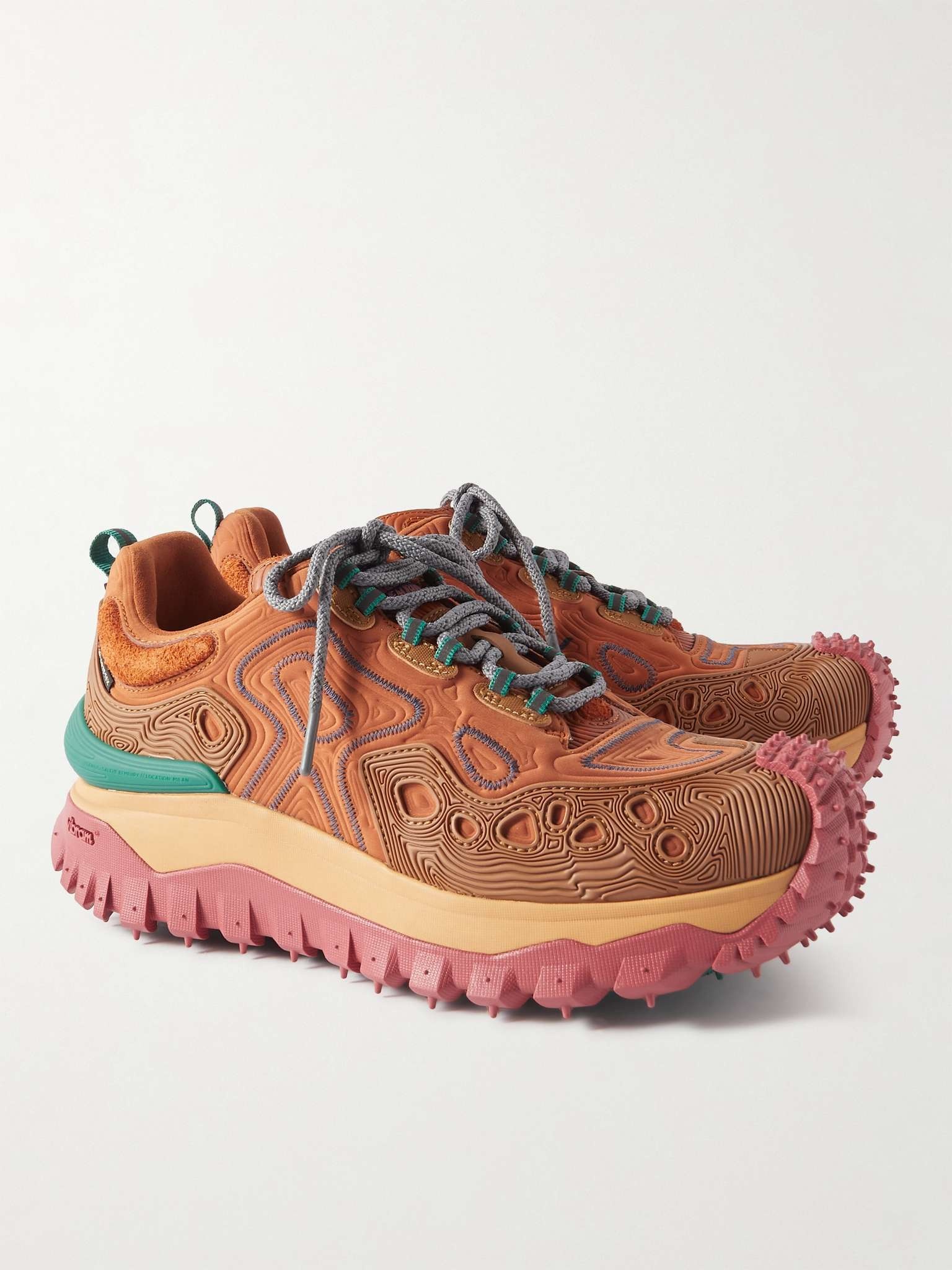 + Salehe Bembury Trailgrip Grain Rubber-Trimmed GORE-TEX® Ballistic Nylon Sneakers - 4