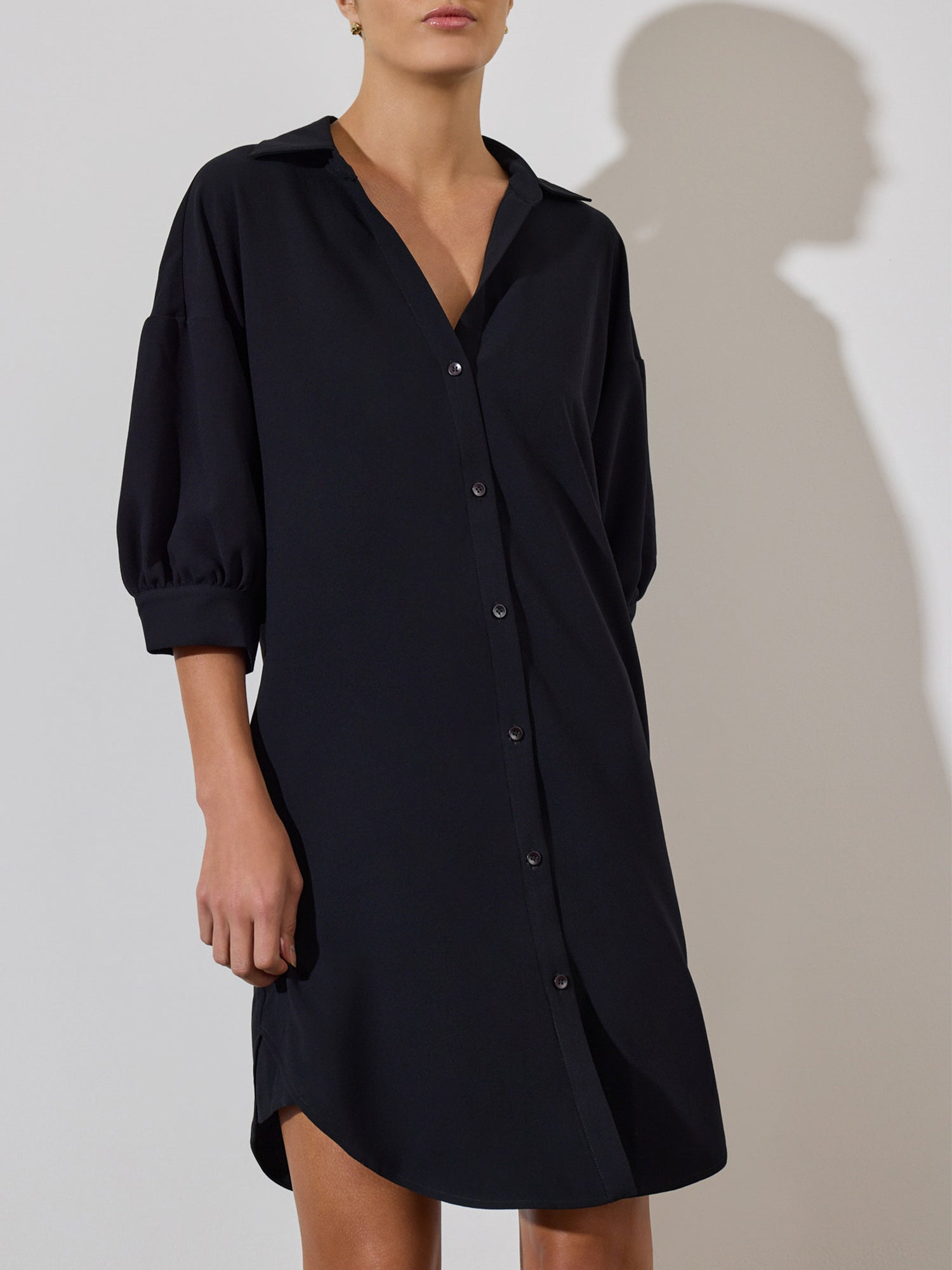The Kate Crepe Belted Dress - 2