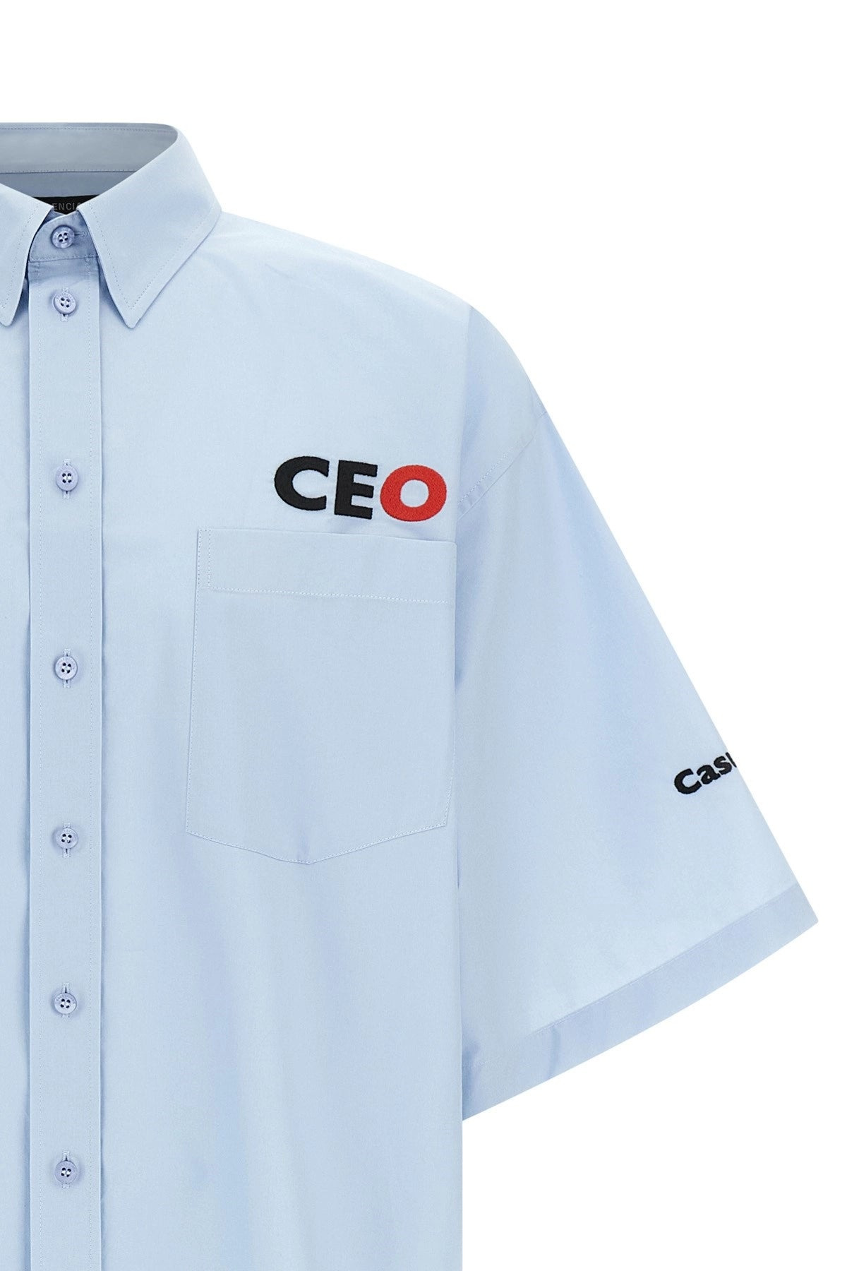 Balenciaga Men 'Ceo Uniform Logo' Shirt - 3