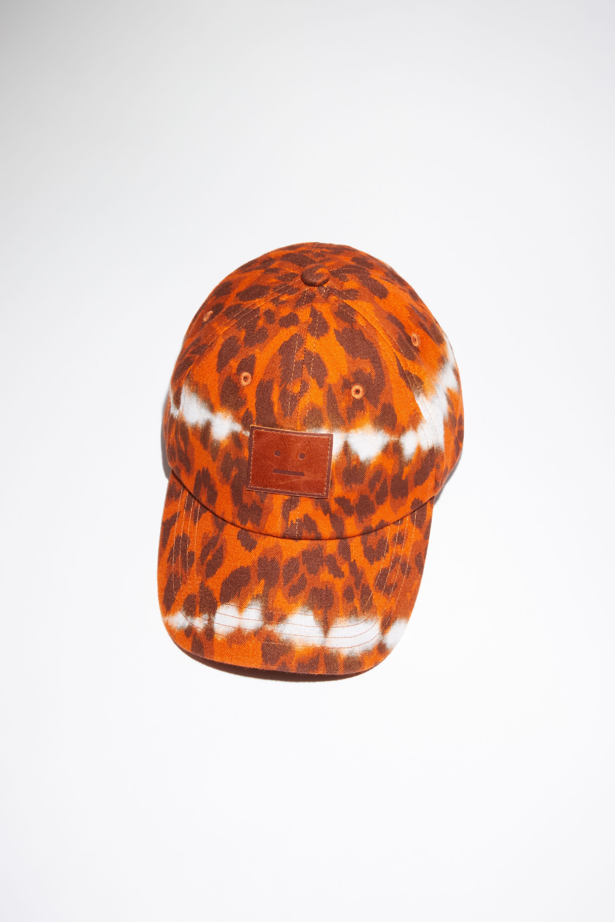 Cotton baseball cap - Rust red/brown - 1