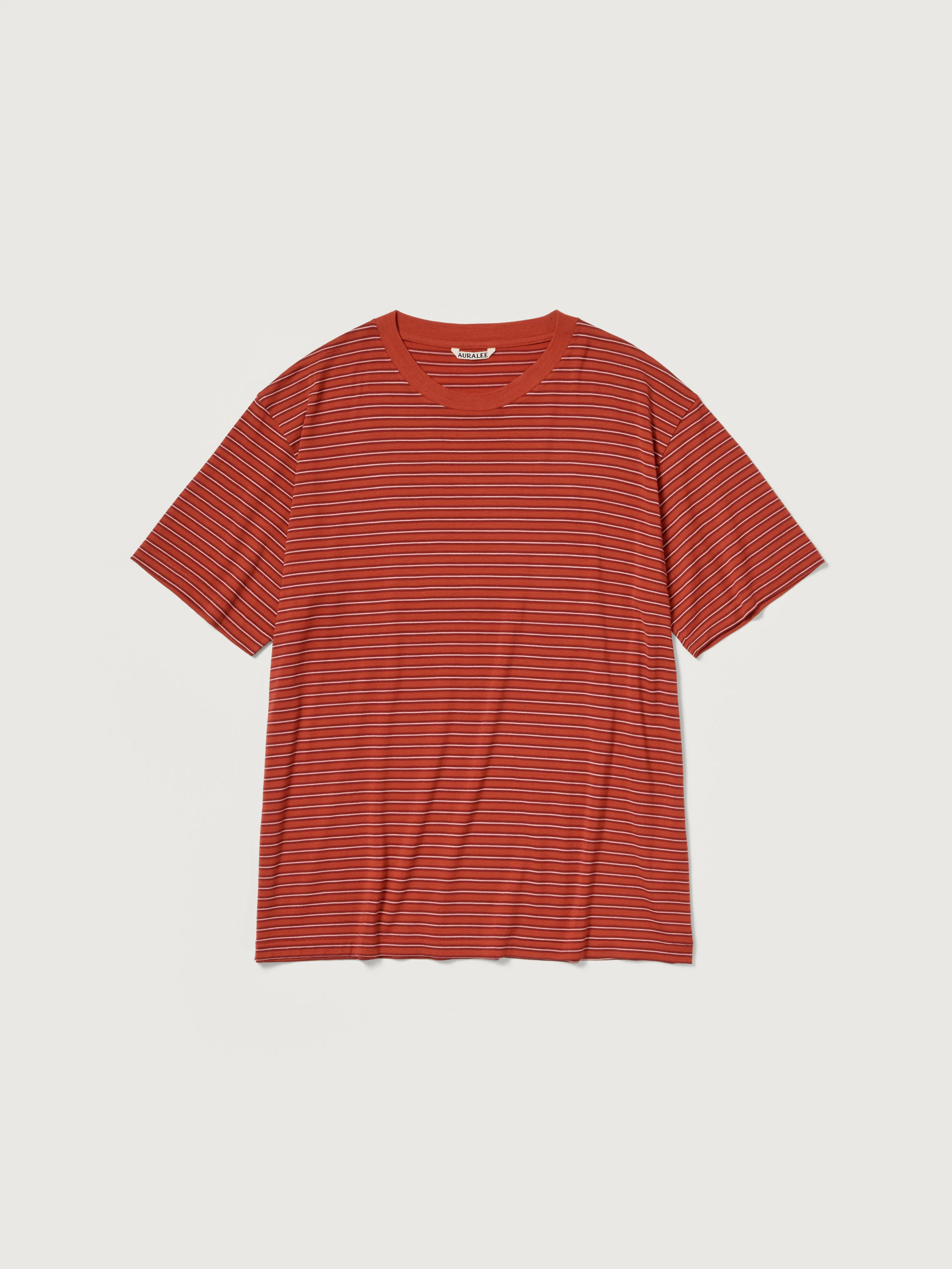 SOFT SMOOTH WOOL STRIPE JERSEY TEE - 1