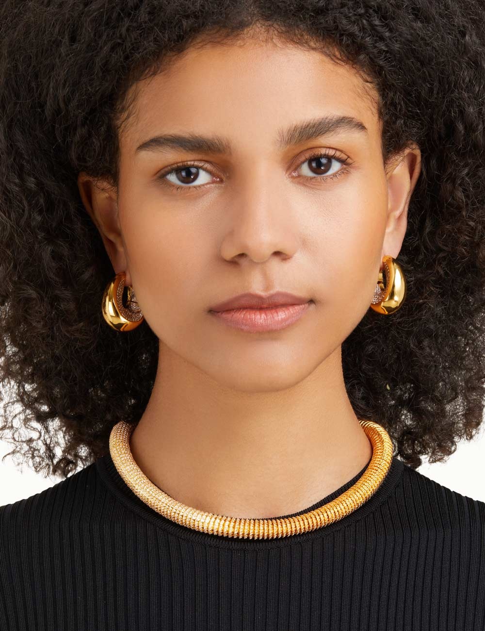 CONE PAVE NECKLACE - 4
