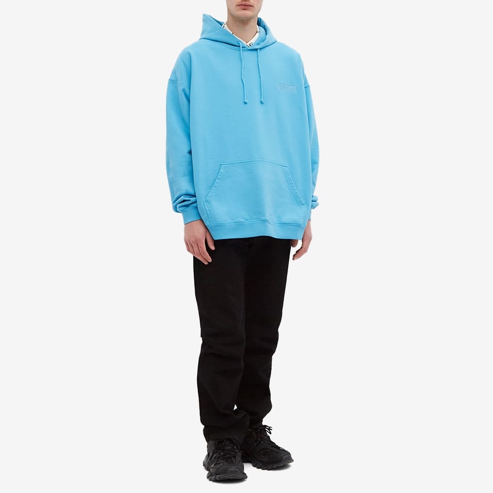 VETEMENTS Tonal Logo Popover Hoody - 4