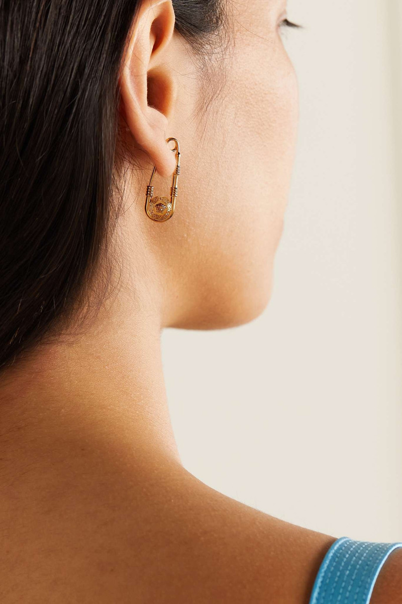 VERSACE Gold-tone earrings outlook