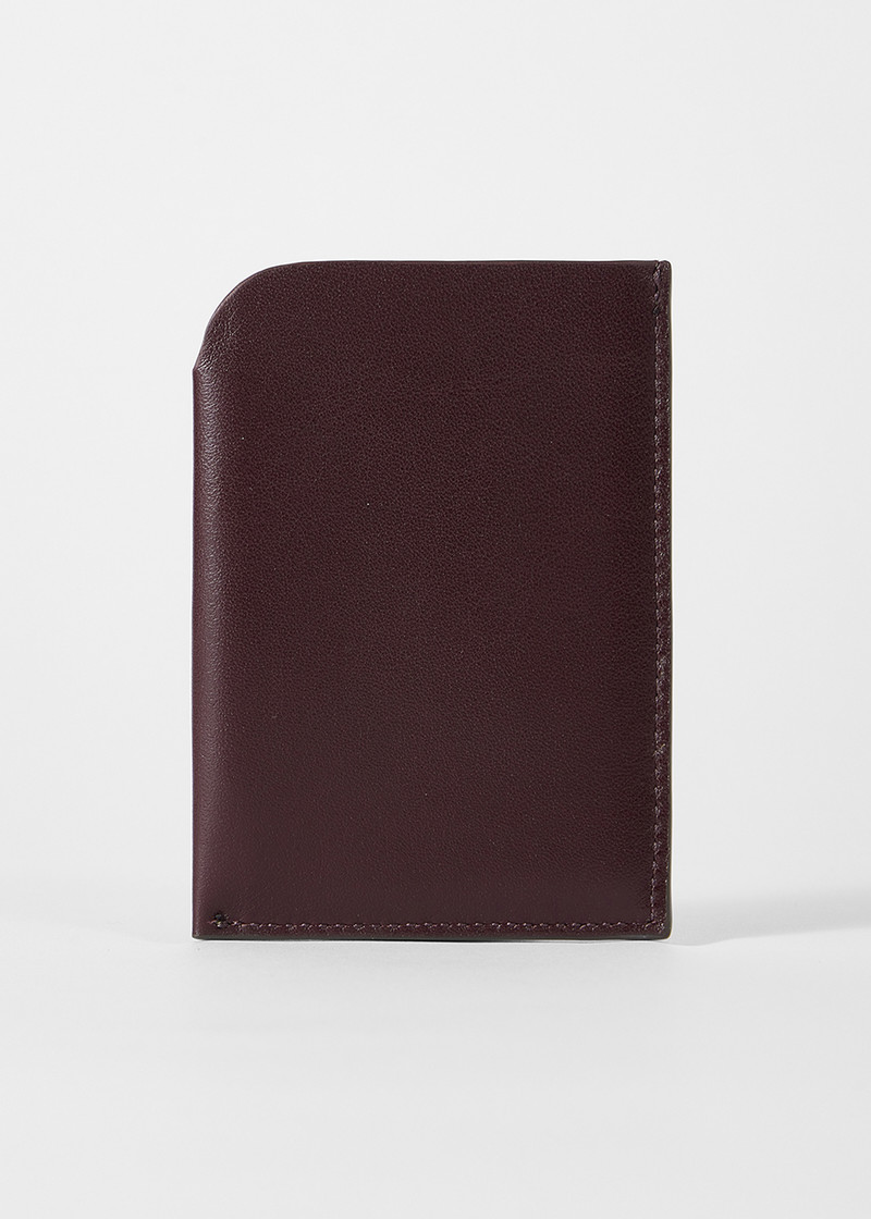 Paul Smith Brown Leather Card Holder outlook